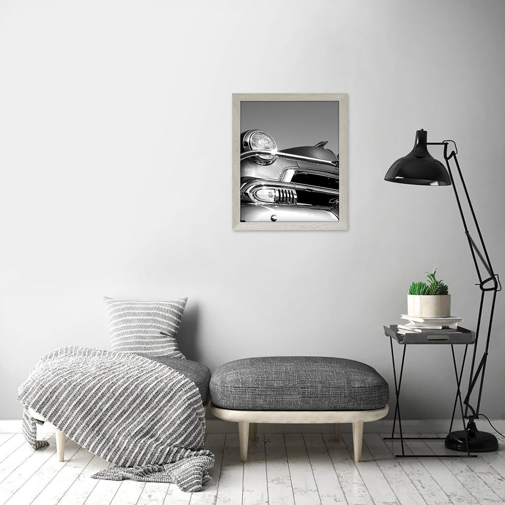 Americanflat 18x24 Poster Frame with Polished Plexiglass - Wide Picture Frames Made of Engineered Wood for Vertical or Horizontal Wall Display - Epic Collection - Grey