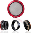NGR Turbo Filter (Street Edition) | Universal 4 inch & 3.5 inch Turbo Screen Protector | Cold Air Intake Turbo Screen for Engine Performance & Protection