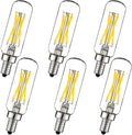 LiteHistory E12 led Bulb 6W Equivalent Candelabra Light Bulbs 60 watt Neutral White 4000K AC120V 600LM Dimmable T6 T25 for Chandeliers,Ceiling Fan and Wall sconces Pack of 6