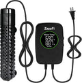 Aquarium Heater 200W, Fish Tank Heater with High-Temperature Protection and Turtle Tank Heater with Automatic Power-Off When Leaving Seawater or Freshwater.