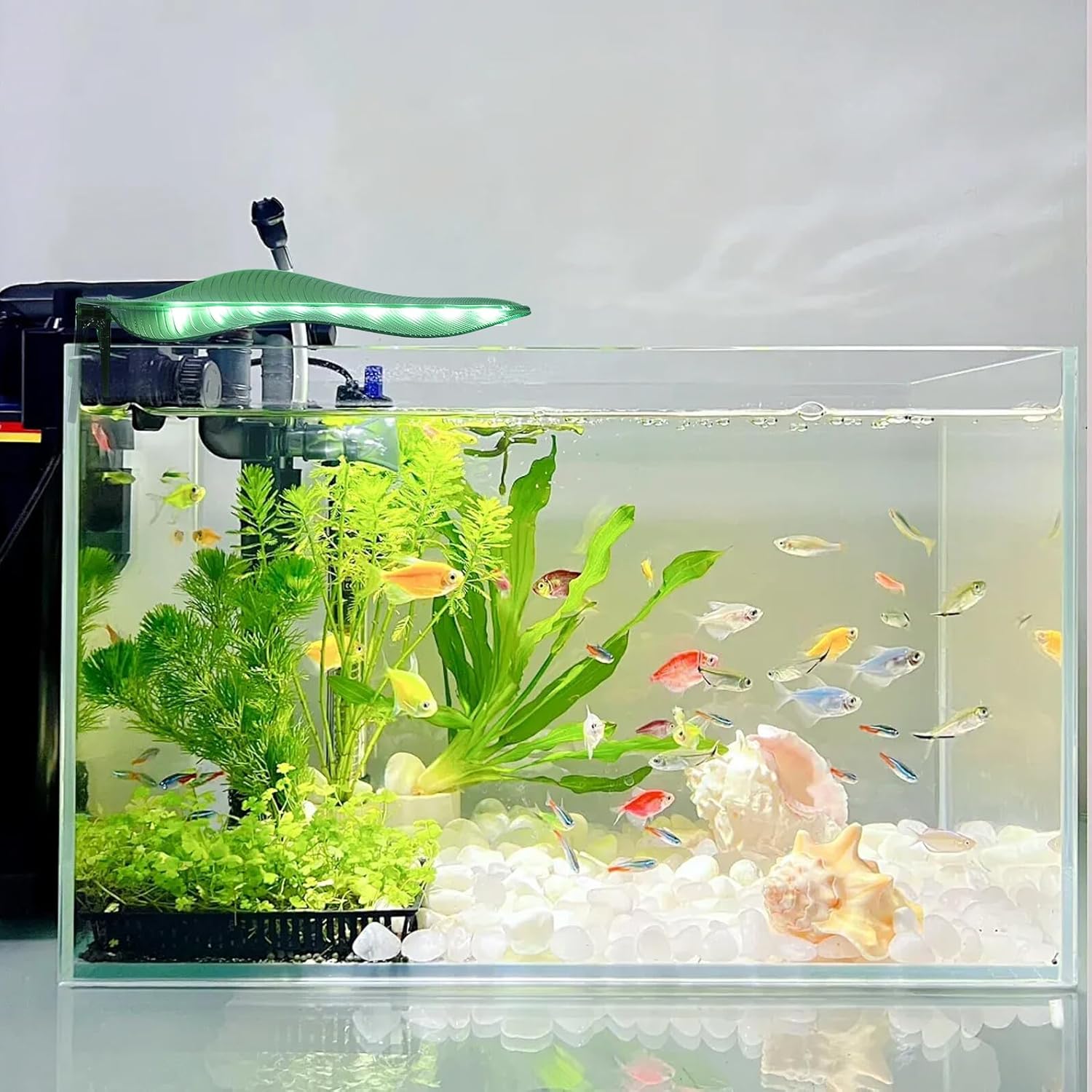 BESPORTBLE High Brightness USB-Powered LED Aquarium Lamp with Design for Small Fish Tanks Energy-efficient Lighting for Vibrant Aquatic Display and Flexible Installation