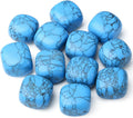 DUQGUHO Green Turquoise Crystals Healing Crystal Stones Set Natural Crystals Bulk Irregular Stones 0.45 lbs
