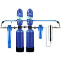 Aquasana Whole House Water Filter System | 1,000,000 Gallons | Salt-Free Softener Alternative | UV, Carbon & KDF | Tackles up to 99.99% Chlorine, Bacteria, Viruses, Cysts & Scale | EQ-1000-AST-UV