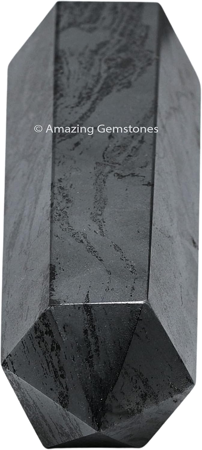Amazing Gemstone Large Hematite Crystal Towers ~ Natural Healing Crystal Point Obelisk for Reiki Healing and Crystal Grid (5.5 to 6 INCH)
