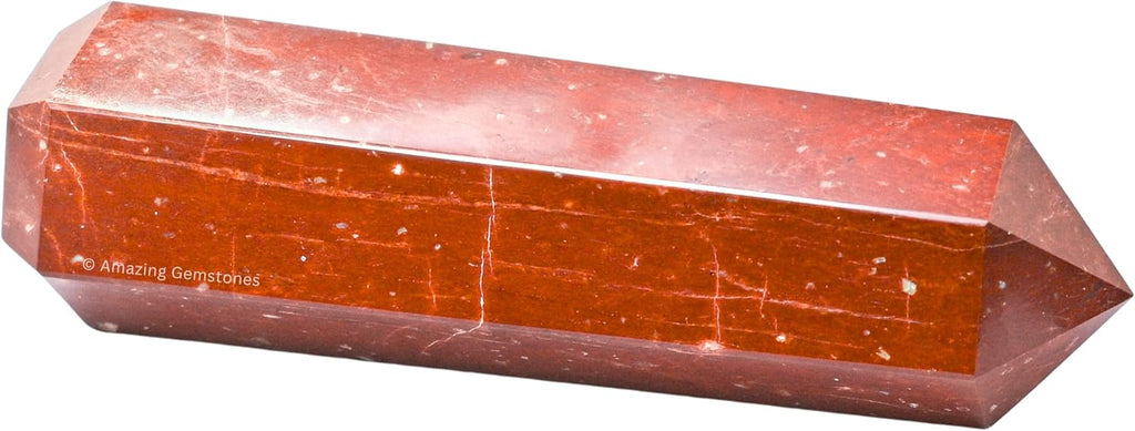 Amazing Gemstone Large Red Jasper Crystal Towers ~ Natural Healing Crystal Point Obelisk for Reiki Healing and Crystal Grid (5.5" to 6" INCH)
