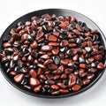 Polished Mahogany Obsidian Crystal Chips 200 Pcs - 0.3" 10 oz Tumbled Stone Chips Crushed Sea Glass Stones Healing Reiki Crystal Making Home Decoration