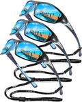 FAGUMA Sports Polarized Sunglasses For Men Cycling Driving Fishing UV400 Protection