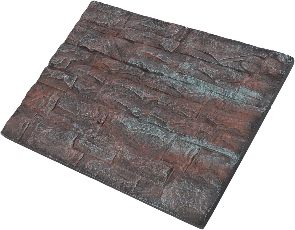 3D Aquarium Background Foam, Rock Texture, Non, Customizable, Ideal for Fish and Reptile Habitats (D)
