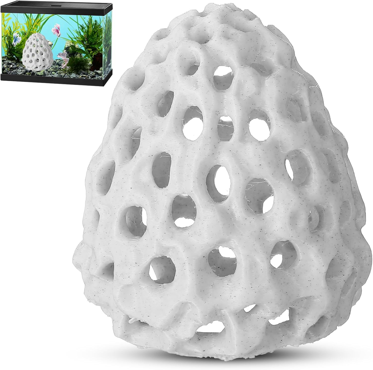 Shrimp Hide Shrimp Hides for Aquarium Betta Habitat Fish Tanks Tunnel with Suction Cup Aquarium Fishes Hideout Ornament Accessories for Small Fish Guppy