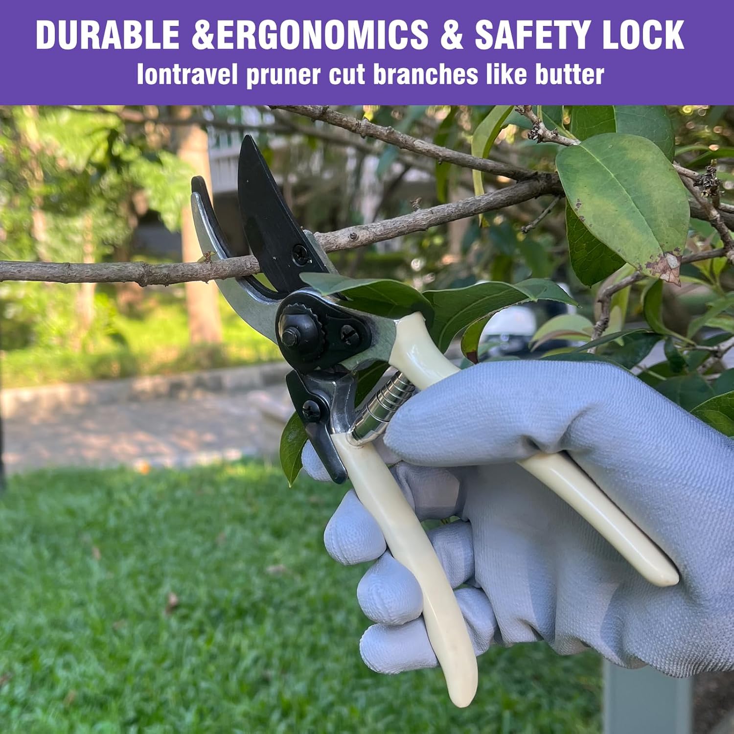 Gardening Tool Set, 9-Piece Heavy-Duty Aluminum Garden Tools with Non-Slip Handles and Large Tool Bag with Storage Pockets, Durable Hand Gardening Tools - Perfect Gardening Gift for Men and Wome