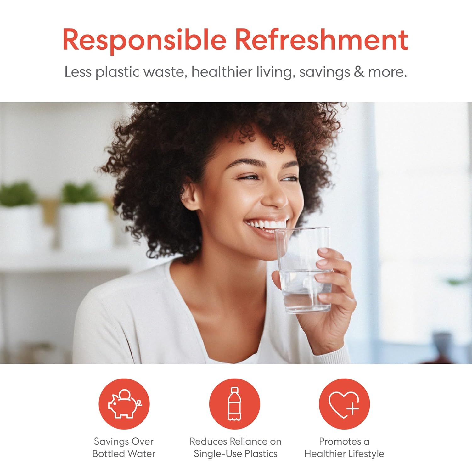 Brio SIMPL Reverse Osmosis Tankless Water Filter System for Clean Drinking Water | 4-Stage Undersink 0.0001 Micron RO Filtration | Reduces PFAS, Dirt, Rust, Chlorine, VOCs & Heavy Metals | 800 GPD