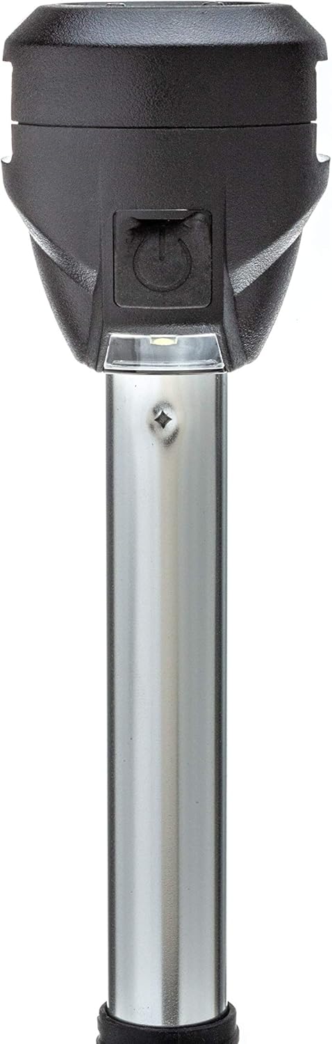 attwood NV6LC2-10-7 Marine Bi-Color LightArmor LED Navigation Pole Light, 10-Inch, Red/Green