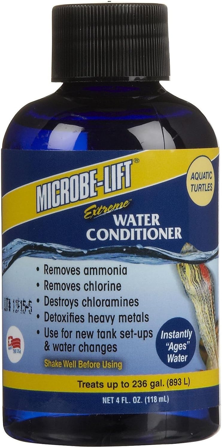 Microbe-Lift Aquatic Turtle Extreme Water Conditioner, for Freshwater Aquariums, 4 Fl Oz