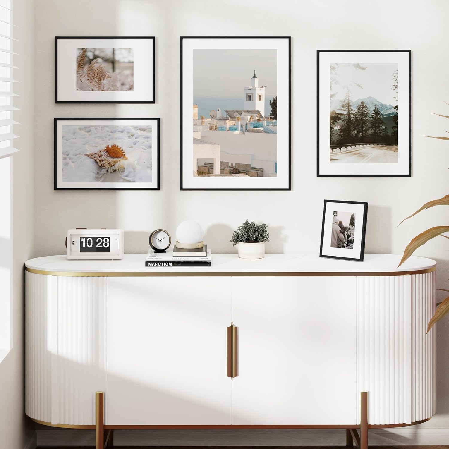 Fun Memories 19x27 Picture Frame, Metal Picture Frame Wall Mounting Horizontally or Vertically - Poster Frame Simple and Elegant Decor for Wall - 1 Pack - Black