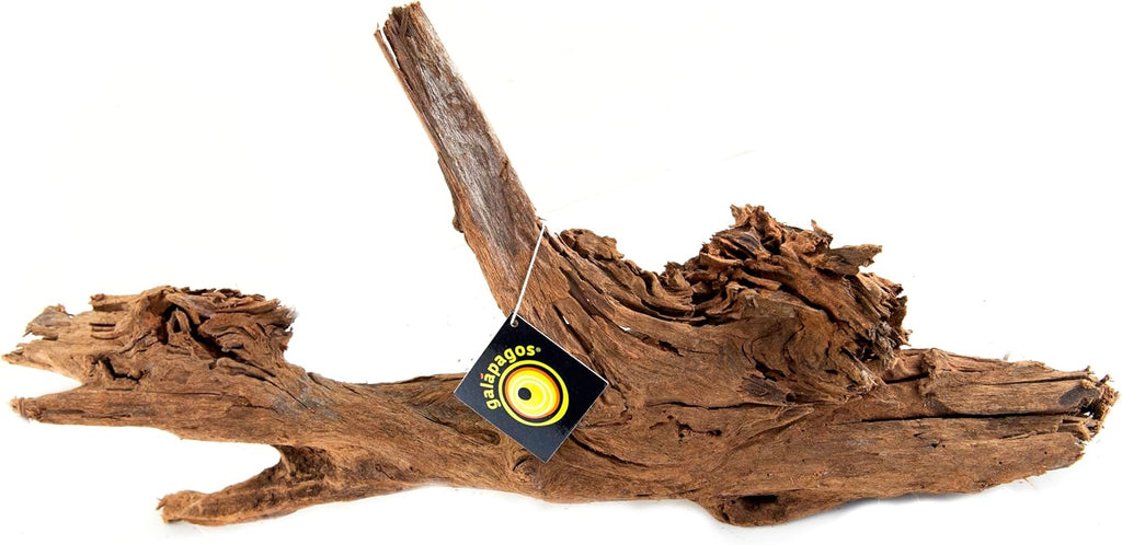 Galápagos (05287) Sinkable Driftwood Bed, Natural, Large/18-24"