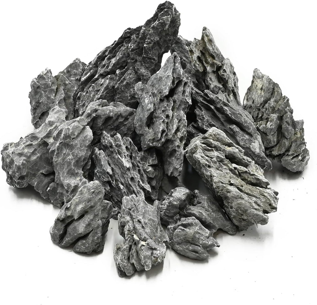 Natural Rocks Seiryu Stone 1-2 Inches Decorative Rocks for Fairy Gardens,Miniature Landscaping,Bonsai,DIY Crafts, Aquariums & Reptile Terrariums-2lb
