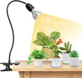 SANSI LED Grow Lights for Indoor Plants, Lifetime Free Bulb Replacement 150W Full Spectrum Gooseneck Clip Plant Light with Optical Lens for High PPFD Growing Power, Grow Lamp