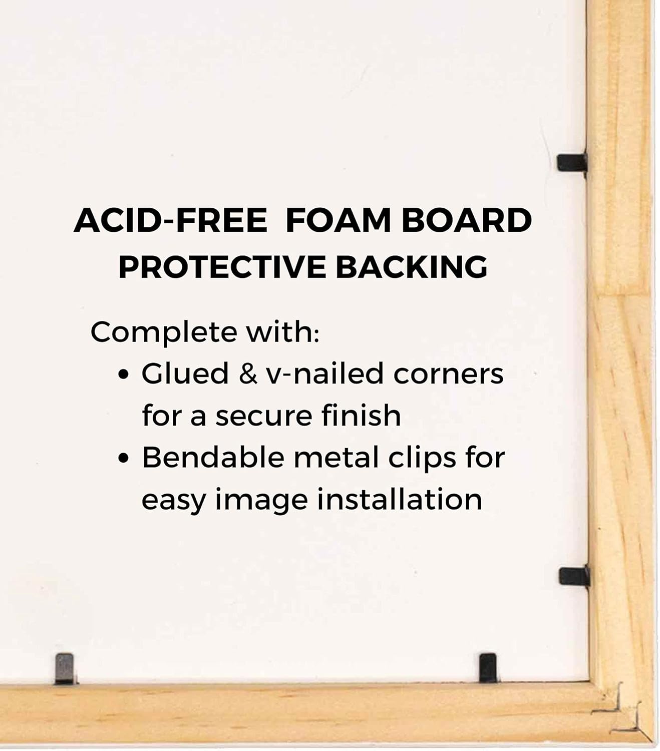 11.5x17 Black Shadow Box Frame - Contemporary Wood Shadow Box Complete with UV Acrylic, Foam Board Backing & Hanging Hardware