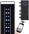 CURRENT USA 36-48" Inch Orbit Marine IC Loop LED Saltwater Reef Marine Aquarium Light with Bluetooth App Control | Wireless Lighting & eFlux Wave Pump Control for Fish Tank (4206)
