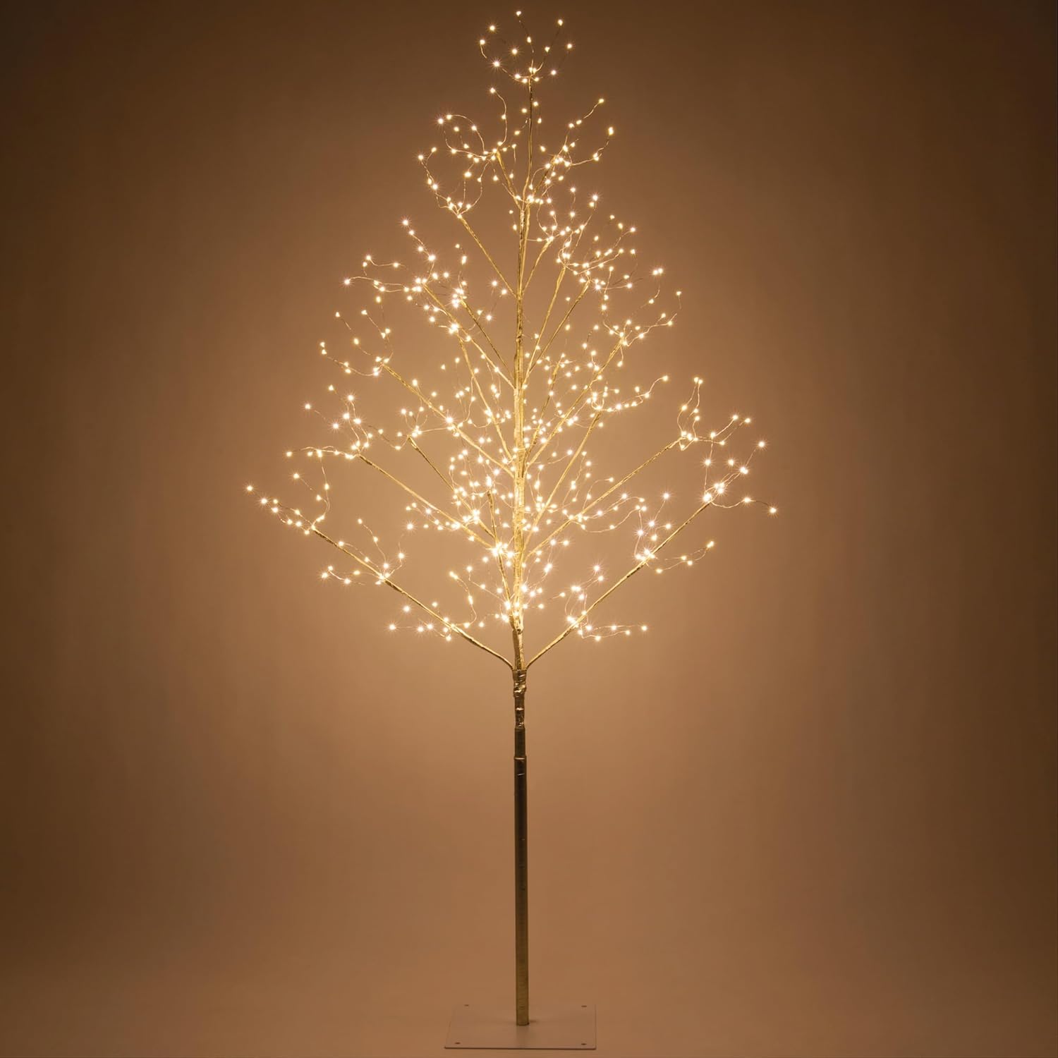 5 Ft Gold Fairy Light Tree Home Décor Fairy Tree Gold Room Decor, 570 Warm White LED Lights