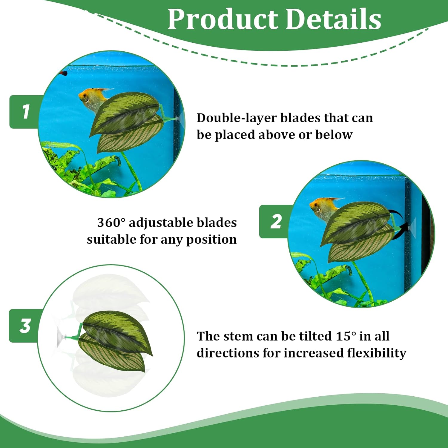 4 Pcs Betta Leaf Hammock Betta Fish Tank Decor Plastic Plants Practical Resting Spot Fish Leaf Pad Aquarium Decor for Sleeping Hiding Playing Breeding