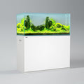 LANDEN Aquarium Wooden Stand and Cabinet for up to 105 Gal Tank, Fish Reptile Sea Salt WaterTank Stand, Nano Foam Leveling Mat Included, W47.2xD23.6xH31.5 in, Wooden Matte White Painted(Stand Only)