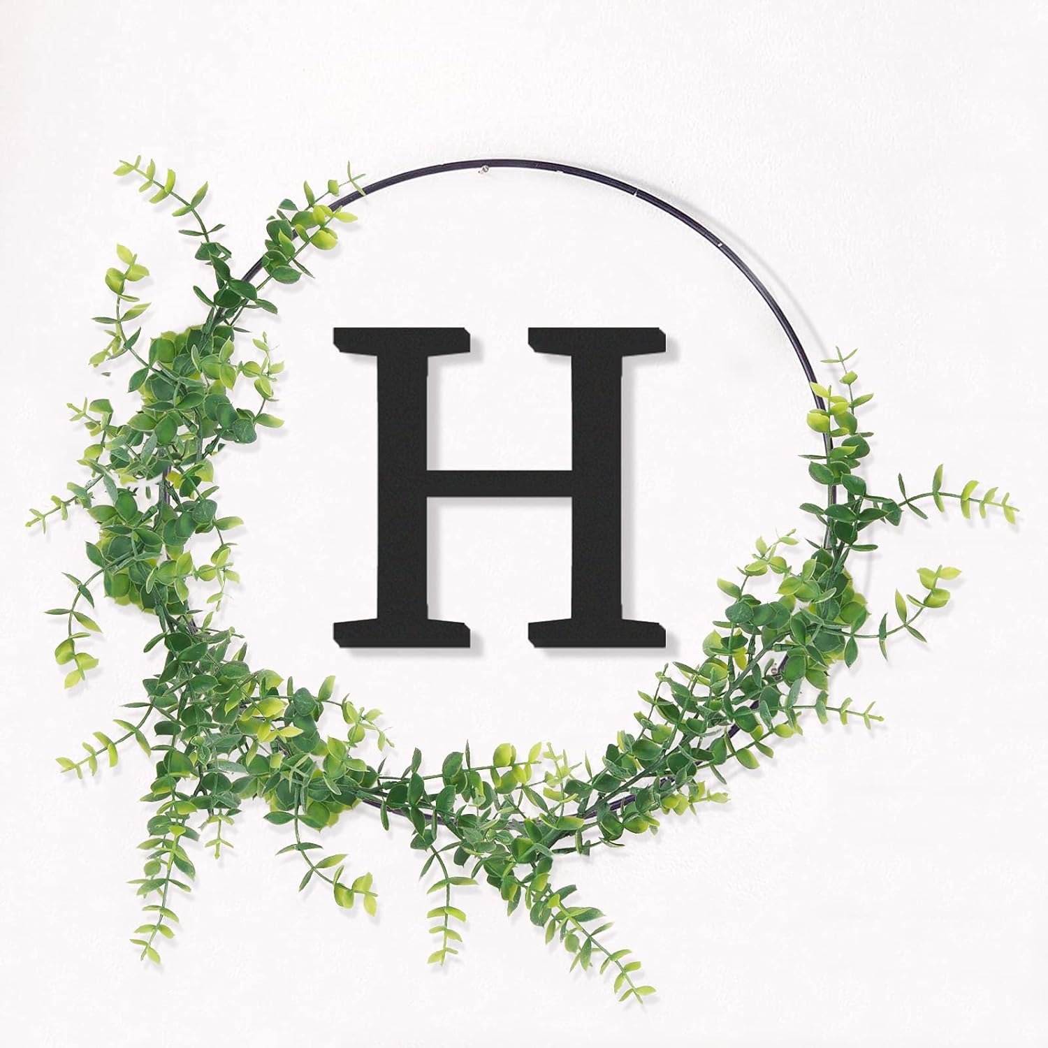 Artflower 3 Pack Artificial Eucalyptus Garland, 5.9Ft/pcs Faux Eucalyptus Vines Greenery Garland Fake Eucalyptus Plant Wedding Backdrop Arch Wall Table Party Festival Decor, Grey Green