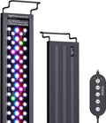 SEAOURA Aquarium Light for 30-36in Freshwater Tank, Full Spectrum Aquarium Light for Plant Growth, 6H/8H/12H Timer, WRB 3 Channel Customizable, 10 Brightness & 11 Colors, Adjustable Bracket - 24W