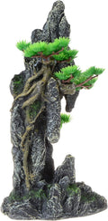 PENCK Aquarium Decorations Large and Tall Pillar Rock Resin Mountain View Stone Ornament Fish Tank Rockery Decoration
