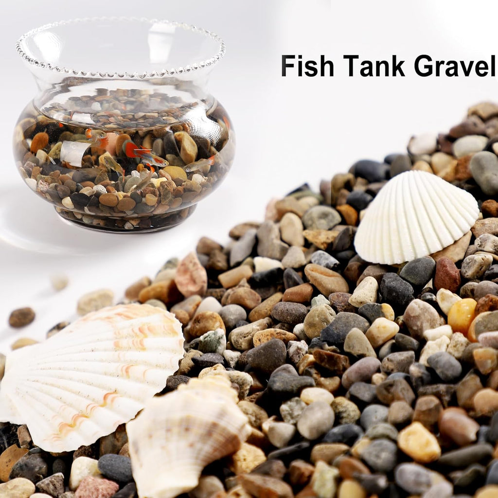 11LB 1/8-3/8 Inch Sand 100% Natural Stone Sand for Aquarium Silica Sand Decorative Sand for Landscaping Coarse Sand for Fish Tank