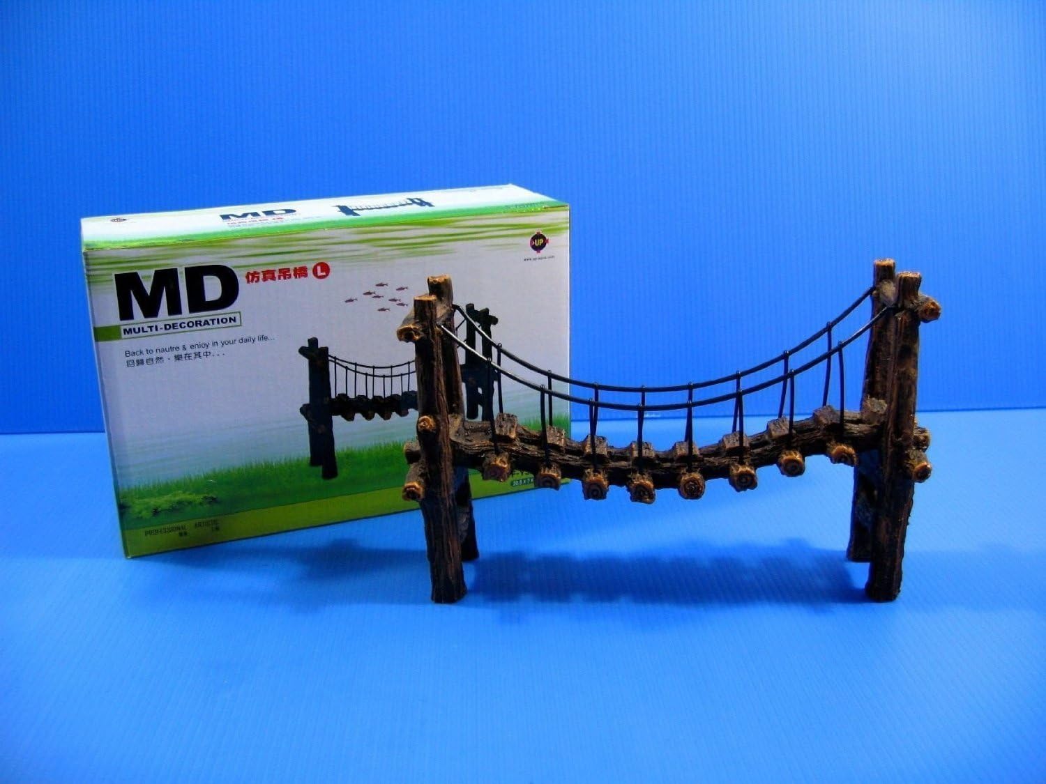 Drawbridge Bridge Aquarium Ornament Resin Decoration L