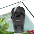 hygger Submersible Aquarium Power Filter 170 GPH for 15-30 Gallon Fish Tank Corner Internal Filter with Bio Ball Sponge 3-Stage Filtration System