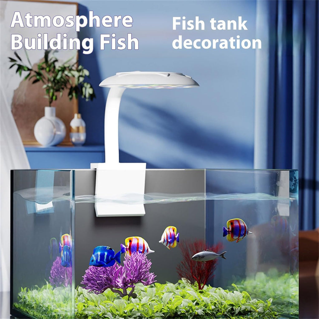 Regulable Aquariums Clip On LED Light USB Powered with Smarted Dimming for Small Fishes Tanks