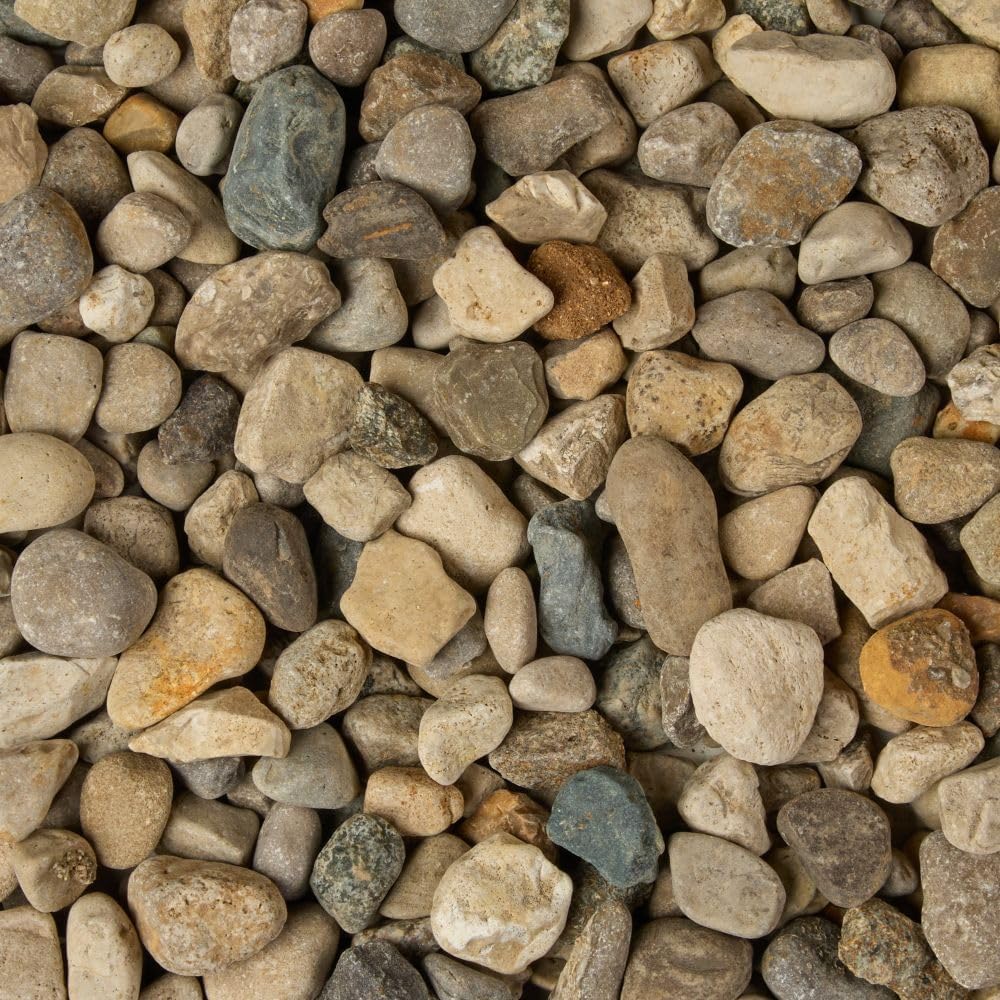 32 oz Jug Multicolor Gray Small River Rock, ½-1½ inch Size, for Indoor Outdoor Decor, vase Filler, Candles, Art, Crafts, Aquariums, Fairy Gardens, planters, tablescapes, terrariums