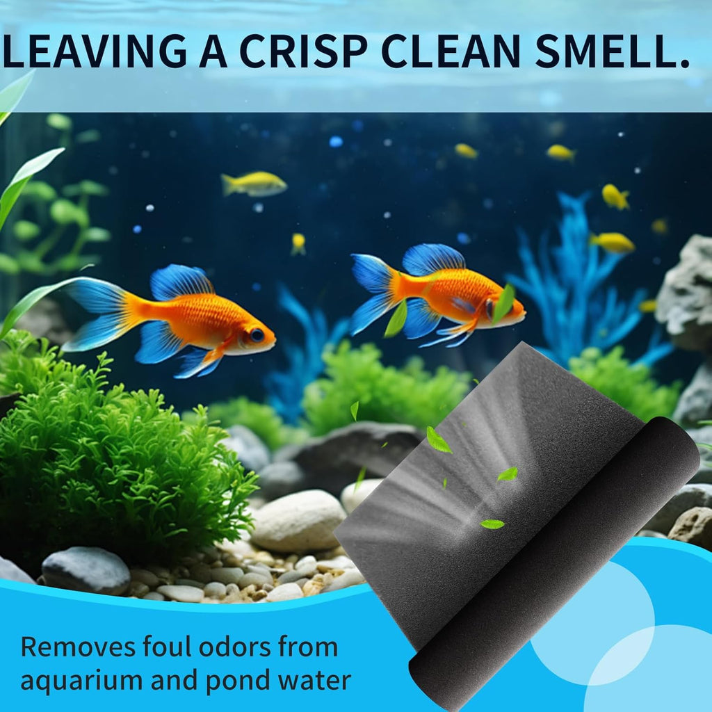 Aquarium Filter Sponge Pad –Bio Filter Media Foam Sponge, Easy Cut to Size Foam for Fish Tank 20"x20"x1" (20PPI)