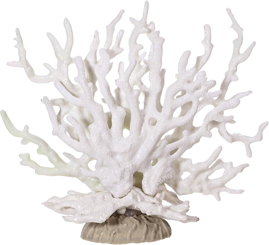 Fish Tank Fake Coral, Artificial Aquarium Coral Ornament, Aquarium Decor Plastic Plant Small, Multi-Purpose Simulation Water Grass, Faux Aquariums Ornament