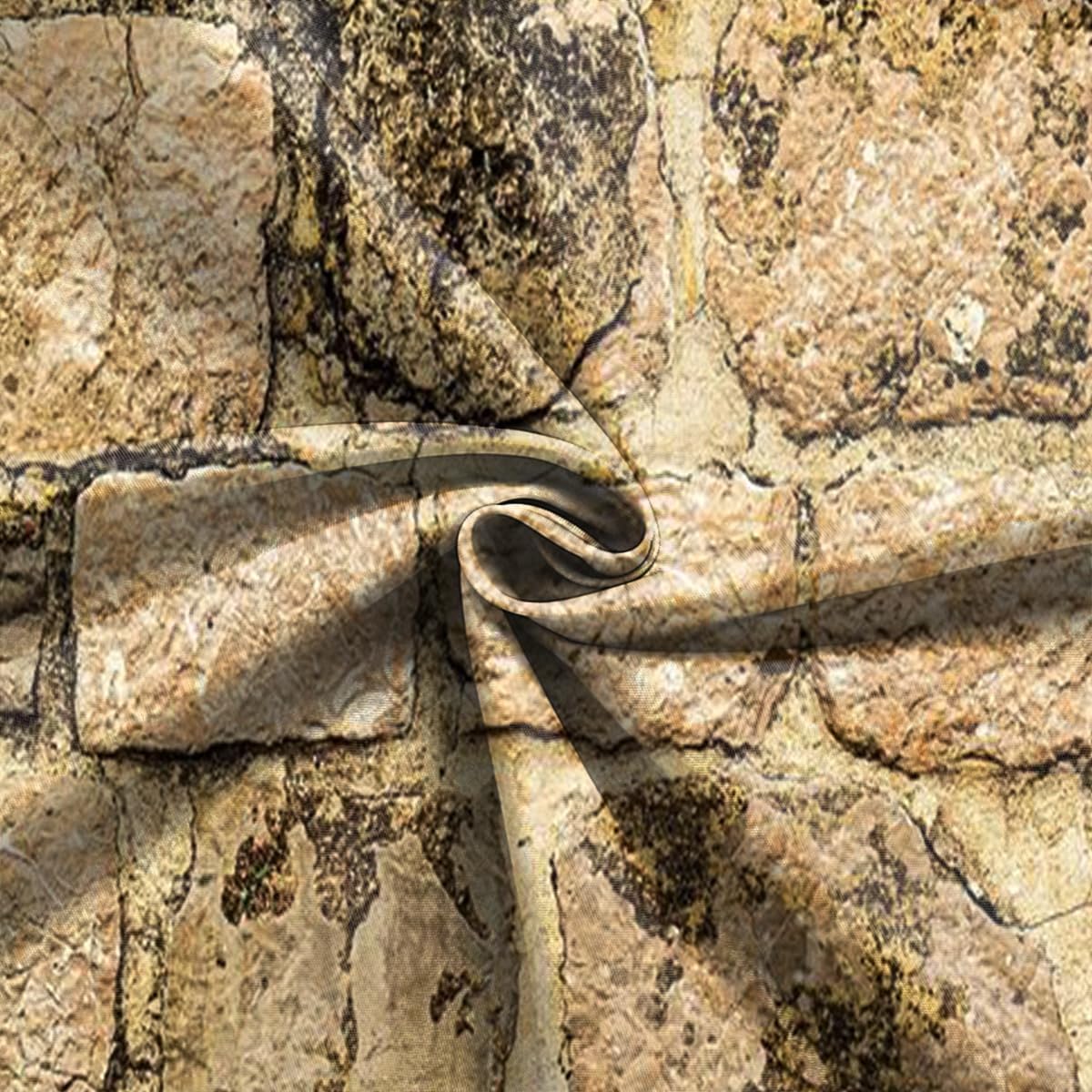 CapiSco Vintage Stone Wall Backdrop 7x5FT Ancient Rock Wall Textured Background for Photography Home Garden Wallpaper Party Decorations Banner