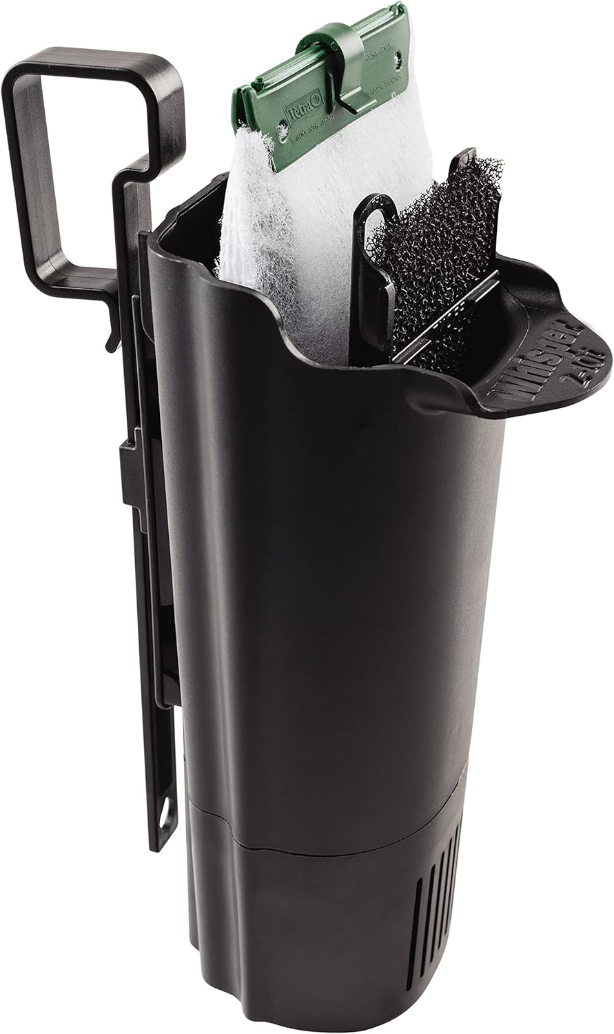 Tetra Whisper Internal Power Filter 5 To 10 Gallons, For aquariums, In-Tank Filtration With Air Pump, Black