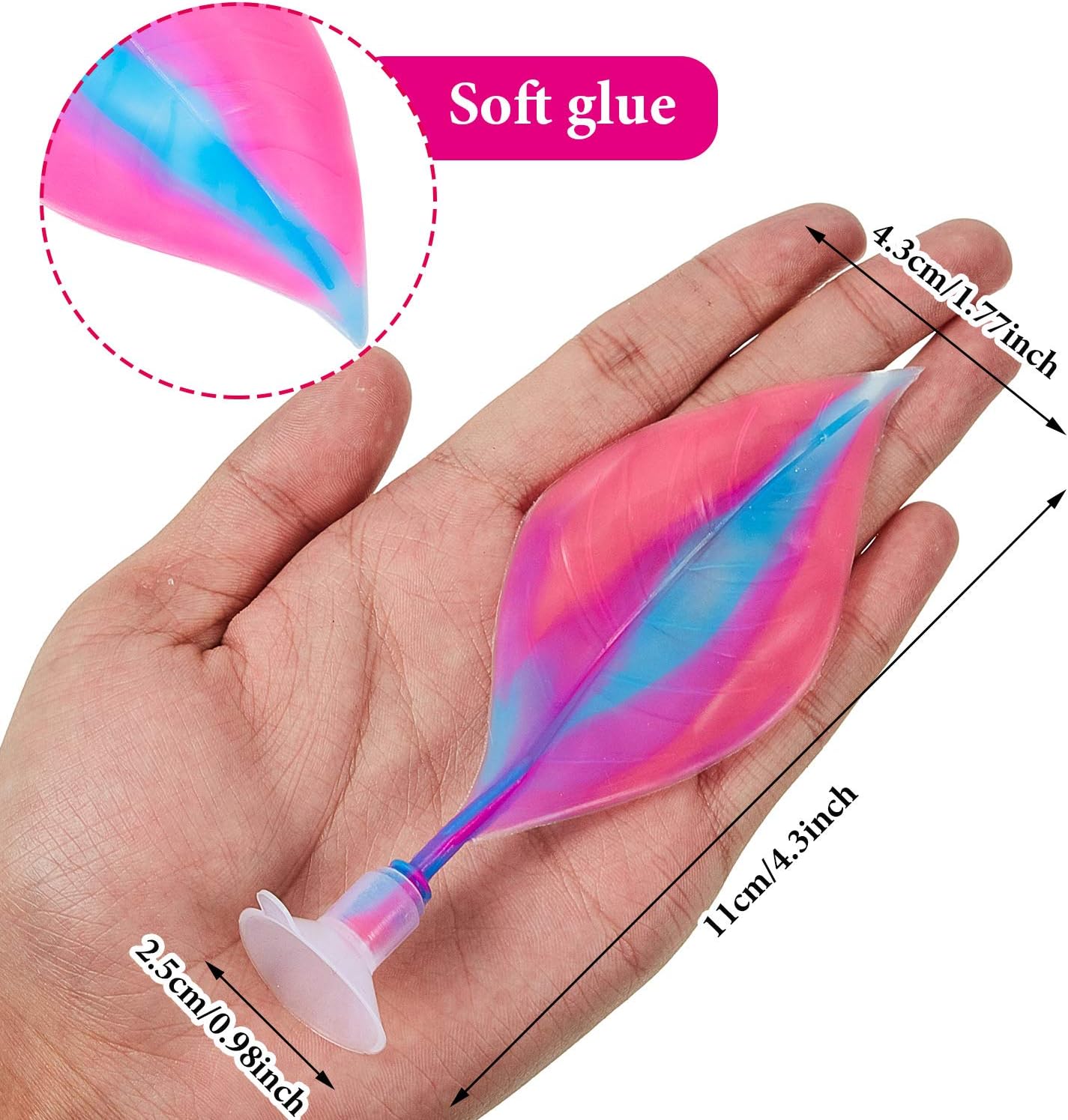 WILLBOND 2 Pieces Silicone Betta Fish Bed Leaf Hammock Betta Fish Tank Accessories, Practical Resting Spot, No Bpa, Comfortable and Safe