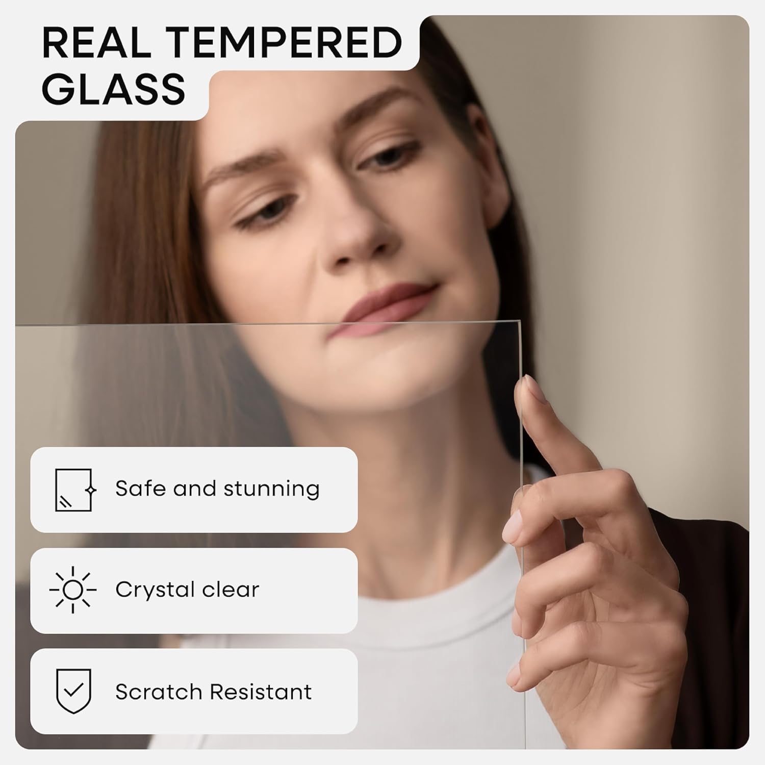 Homeforia 11x11 Picture Frame Brass, High End Metal 11 by 11 Square Bronze Frames with Mat 9 x 9 Photo, 11by11 Poster Frame Matted to 9x9 Print, Wall Hanging Frames, Tempered Glass, Wall Kit, Set of 1