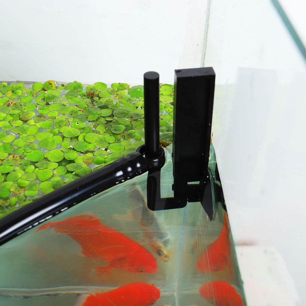Aquarium Floating Plant Corral, Intercepting Floating Plants from Filters and Heaters, Adjustable Height with Water Level, Can Be Used to Framed and Frameless Aquariums. (Style 1)