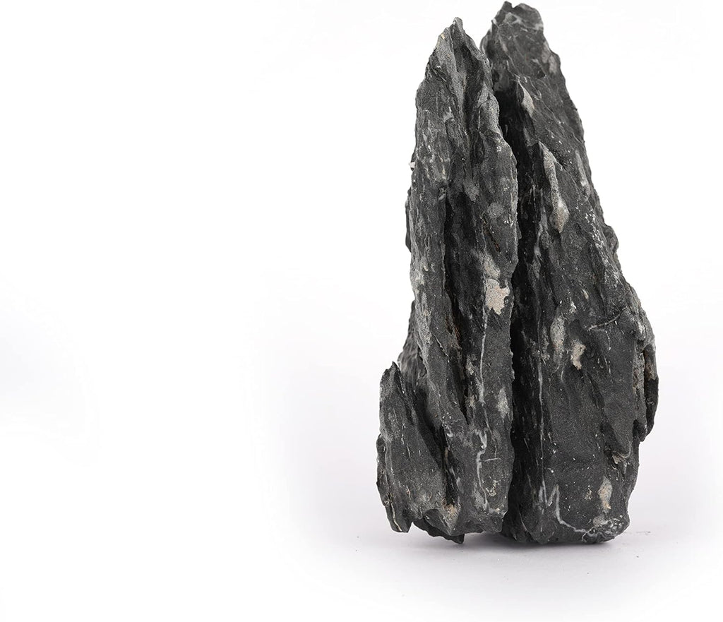 LANDEN Dark SEIRYU Stones Natural Rocks (3~11 inches,11pcs) x2 40Lx 2 Cases Total 80L 37lbs for Aquarium, Paludarium, Terrariums, Landscaping Rocks, Decorative Aquarium Rocks