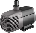 Hydrofarm AAPW1000 92-Watt 1110 GPH Indoor/Outdoor Hydroponic Aquarium Pond 6ft Power Cord for 55 Gallon Reservoirs Submersible Water Pump, Black