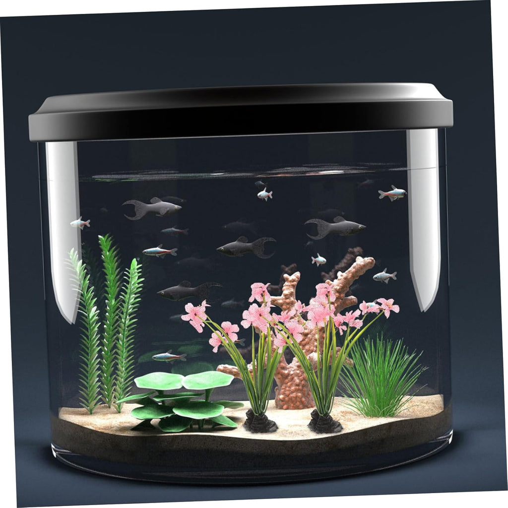 NOLITOY 6 Pcs Aquatic Plant Fish Tank Small Fish Tank Plant Decoration Decorative Aquarium Compact Aquarium Realistic Decor Realistic