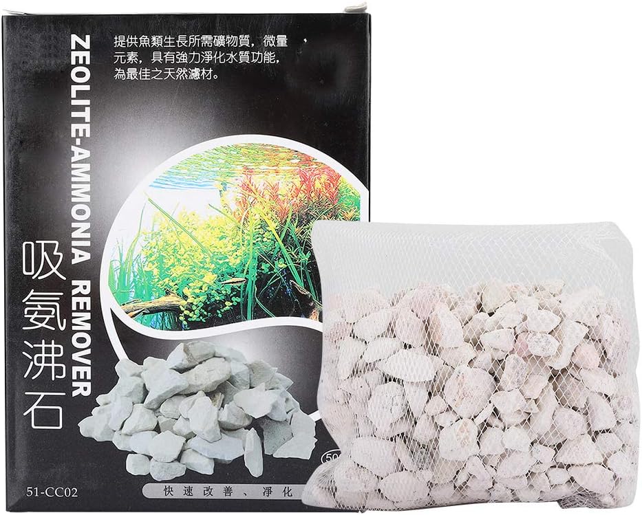 Aquarium Absorb Zeolit, Absorb Zeolite Filter Material Zeolite Rocks, Oder Eliminator, and Activated Deodorizer