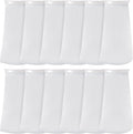Jecery 16 Pack 4 Inch Ring Filter Socks 200 μm Aquarium Filter Bags Aquarium Socks for Tank Sump Saltwater Freshwater(9 × 4 inches)