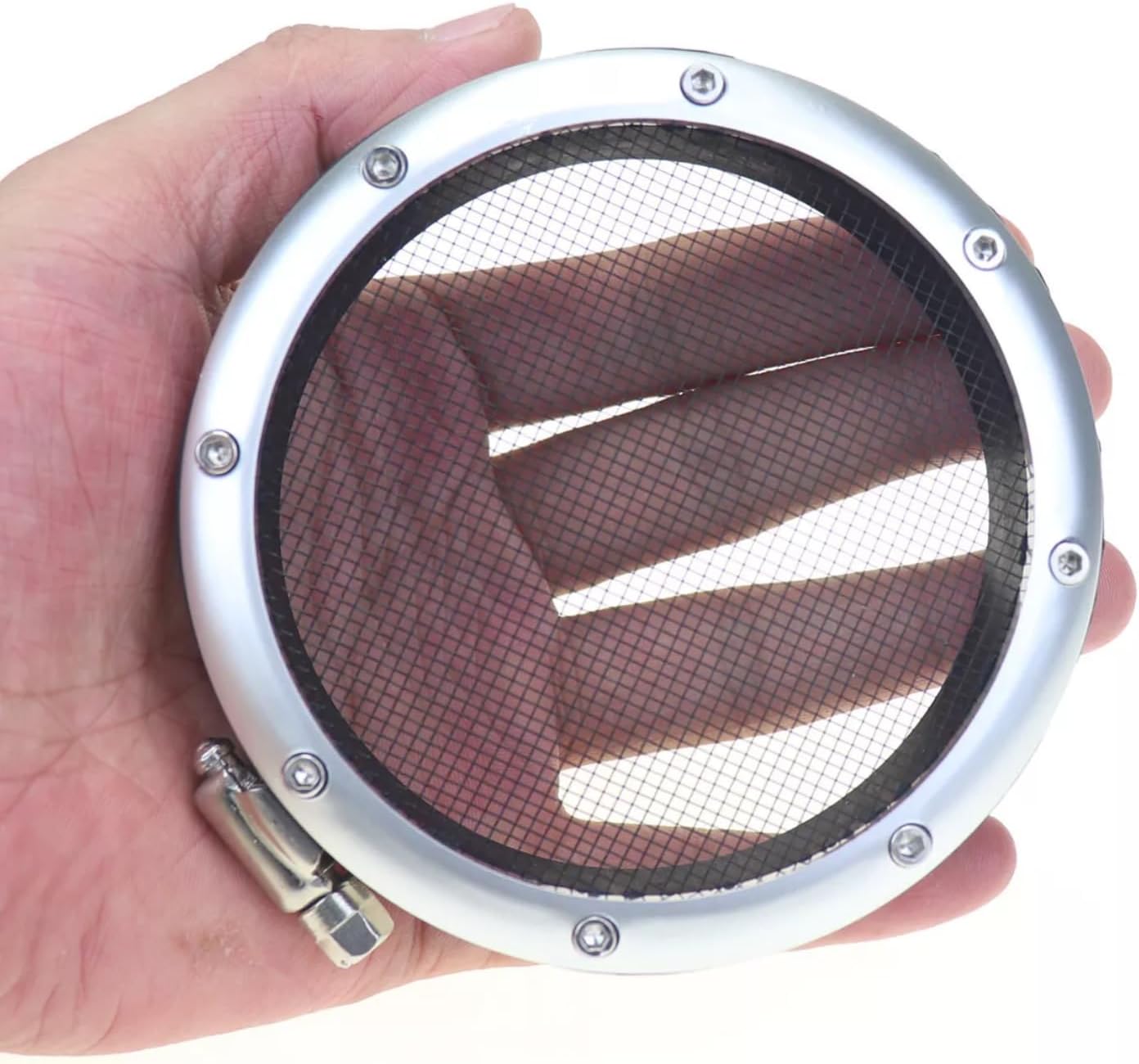 Turbo Air Filter Guard Street Version Grill fits 4" Inlet BLACK 3 in or 4 inch (Black, 4" Turbo Inlet)