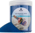 Royal Imports Decorative Beach Sand for Vase Filler, Wedding, Home Decor, Arts & Crafts, Fire Pit, Fireplace, Pet Tank Habitat - 4.5 LBS, Dark Blue