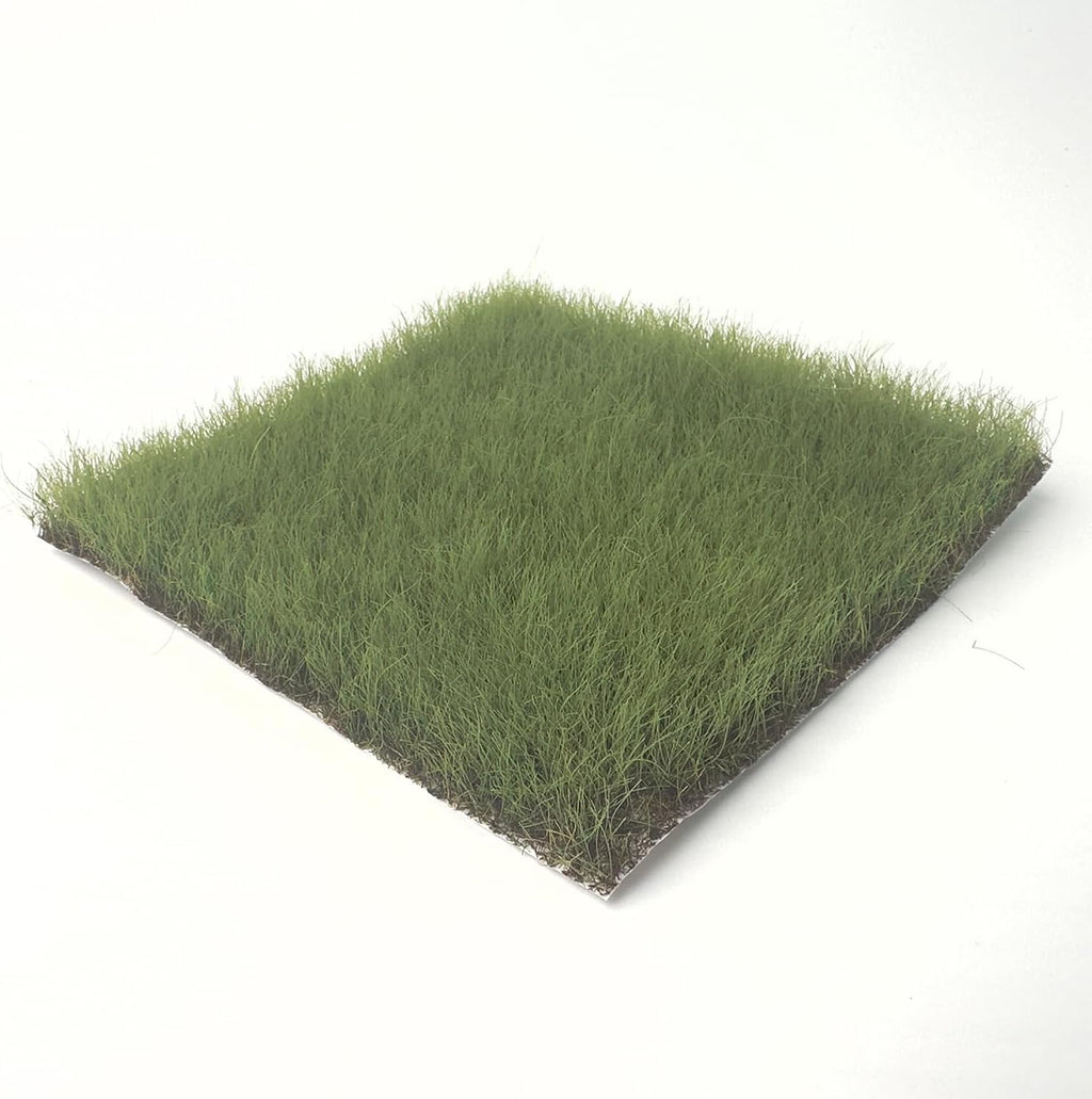 16mm Tall Diorama-Flowers-Grass Hand-teared Grass Moss Agate Green Static-Grass for Model-Train-Scener Wargaming-Terrain ，Dioramas & DIY Crafts