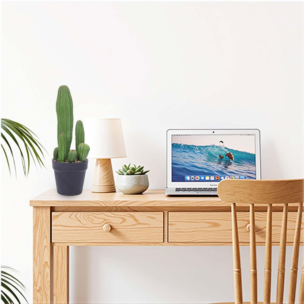 Artificial Cactus 16inch Faux Cactus Fake Cactus Potted Plants for Indoor Outdoor Home Offices Store Decor